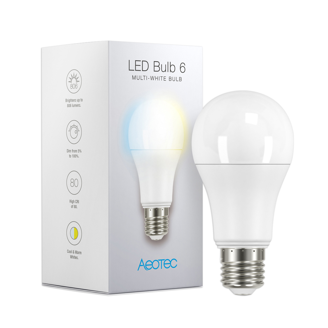 LED Bulb 6 Multi-White